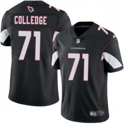 Black Daryn Colledge Cardinals #71 Stitched American Football Jersey Custom Sewn-on Patches Mens Womens Youth