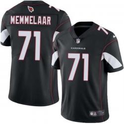 Black Dale Memmelaar Cardinals #71 Stitched American Football Jersey Custom Sewn-on Patches Mens Womens Youth