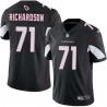 Black John Richardson Cardinals #71 Stitched American Football Jersey Custom Sewn-on Patches Mens Womens Youth