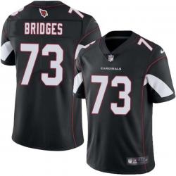 Black Jeremy Bridges Cardinals #73 Stitched American Football Jersey Custom Sewn-on Patches Mens Womens Youth