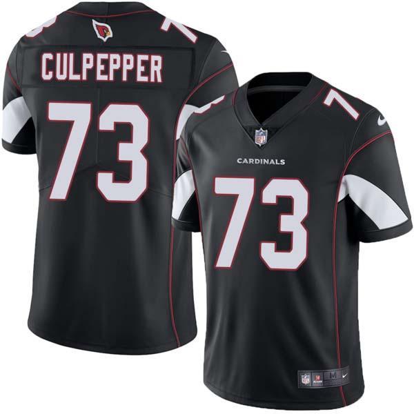 Black Ed Culpepper Cardinals #73 Stitched American Football Jersey Custom Sewn-on Patches Mens Womens Youth