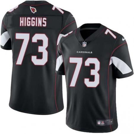 Black Tom Higgins Cardinals #73 Stitched American Football Jersey Custom Sewn-on Patches Mens Womens Youth