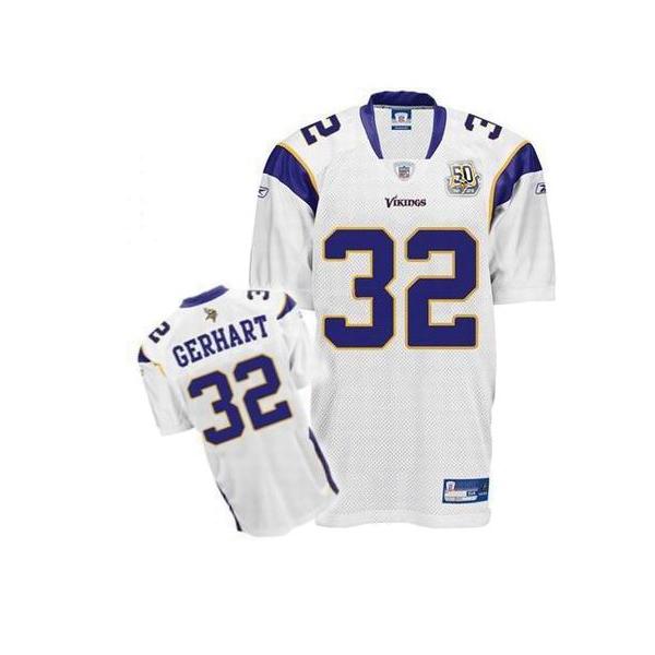 Tony Gerhart Minnesota Football Jersey - Minnesota #32 Football Jersey(White 50th)