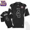 Brett Favre Minnesota Football Jersey - Minnesota #4 Football Jersey(Black 50th)