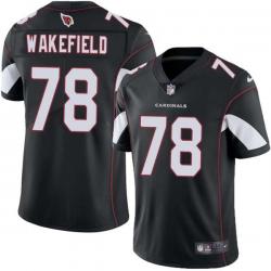 Black Fred Wakefield Cardinals #78 Stitched American Football Jersey Custom Sewn-on Patches Mens Womens Youth