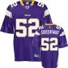 Chad Greenway Minnesota Football Jersey - Minnesota #52 Football Jersey(Purple)