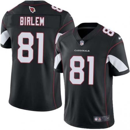 Black Keith Birlem Cardinals #81 Stitched American Football Jersey Custom Sewn-on Patches Mens Womens Youth