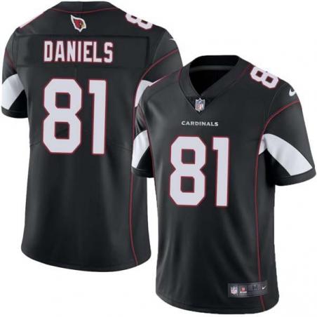 Black Darrell Daniels Cardinals #81 Stitched American Football Jersey Custom Sewn-on Patches Mens Womens Youth