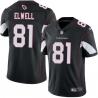 Black Jack Elwell Cardinals #81 Stitched American Football Jersey Custom Sewn-on Patches Mens Womens Youth