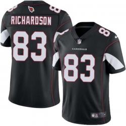 Black A.J. Richardson Cardinals #83 Stitched American Football Jersey Custom Sewn-on Patches Mens Womens Youth