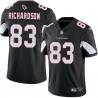 Black A.J. Richardson Cardinals #83 Stitched American Football Jersey Custom Sewn-on Patches Mens Womens Youth