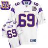 Jared Allen Minnesota Football Jersey - Minnesota #69 Football Jersey(White 50th)