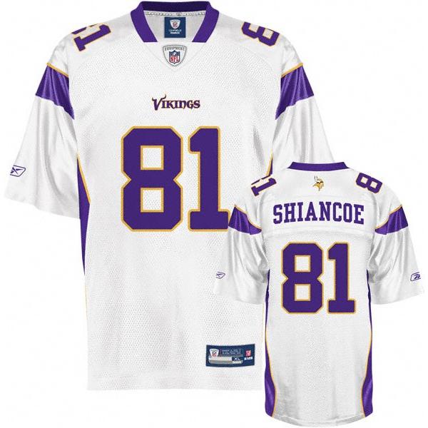 Visanthe Shiancoe Minnesota Football Jersey - Minnesota #81 Football Jersey(White)