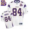 Randy Moss Minnesota Football Jersey - Minnesota #84 Football Jersey(White 50th)