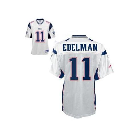 Julian Edelman New England Football Jersey - New England #11 Football Jersey(White)