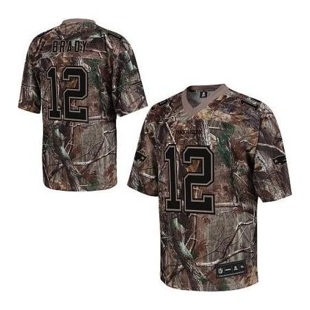 Tom Brady New England Football Jersey - New England #12 Football Jersey(Camo)