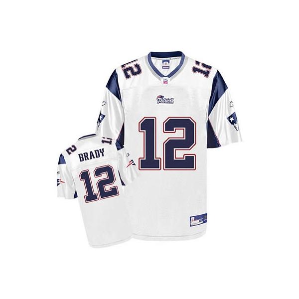 brady jersey white