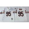 Richard Dent Football Jersey - Chicago #95 Jersey(White Throwback)