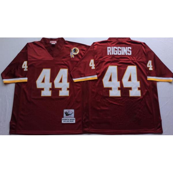 John Riggins Washington Football Jersey - Washington #44 Football Jersey(Red Throwback)