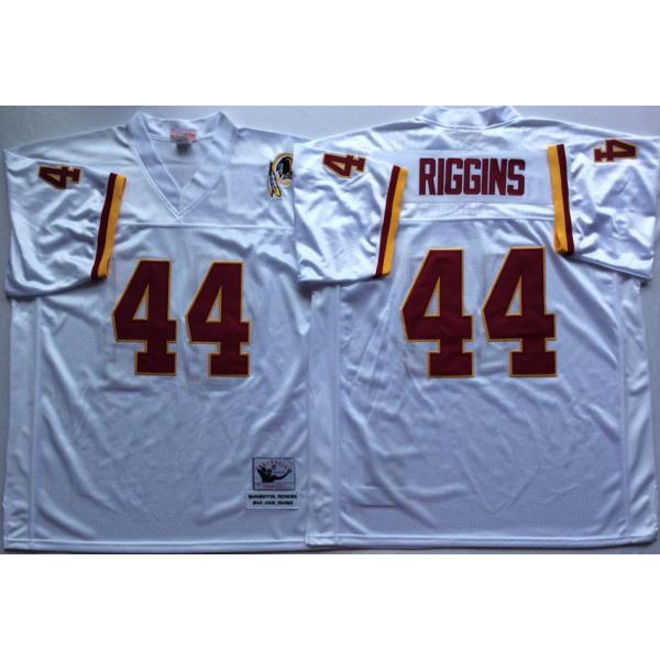 John Riggins Washington Football Jersey - Washington #44 Football Jersey(White Throwback)