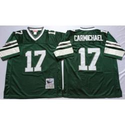 Harold Carmichael Philadelphia Football Jersey - Philadelphia #17 Football Jersey(Green Throwback)