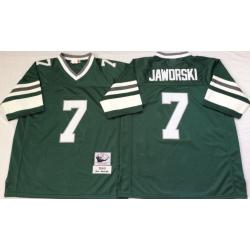 Ron Jaworski Philadelphia Football Jersey - Philadelphia #7 Football Jersey(Green Throwback)