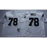 Art Shell Oakland Football Jersey - Oakland #78 Football Jersey(White Throwback)