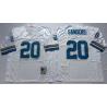 Barry Sanders Detroit Football Jersey - Detroit #20 Football Jersey(White Throwback)