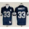 Dorsett Dallas Football Team Jersey -Dallas #33 Tony Dorsett Jersey (Blue, 25TH throwback)