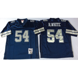 Randy White Dallas Football Jersey - Dallas #54 Football Jersey(Blue Throwback)