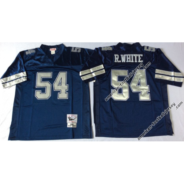 Randy White Dallas Football Jersey - Dallas #54 Football Jersey(Blue Throwback)