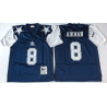 Troy Aikman Dallas Football Jersey - Dallas #8 Football Jersey(Blue, 75th Throwback)