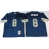 Troy Aikman Dallas Football Jersey - Dallas #8 Football Jersey (Blue, Throwback)