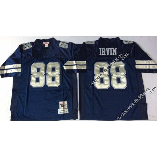 Michael Irvin Dallas Football Jersey - Dallas #88 Football Jersey(Blue Throwback)