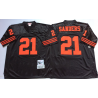 Sanders San Francisco Football Team Jersey -San Francisco #21 Deion Sanders Jersey (Black, Throwback)