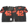 Ronnie Lott SF Football Jersey - SF #42 Football Jersey(Black Throwback)