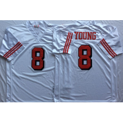 YOUNG SF #8 Football Jersey...