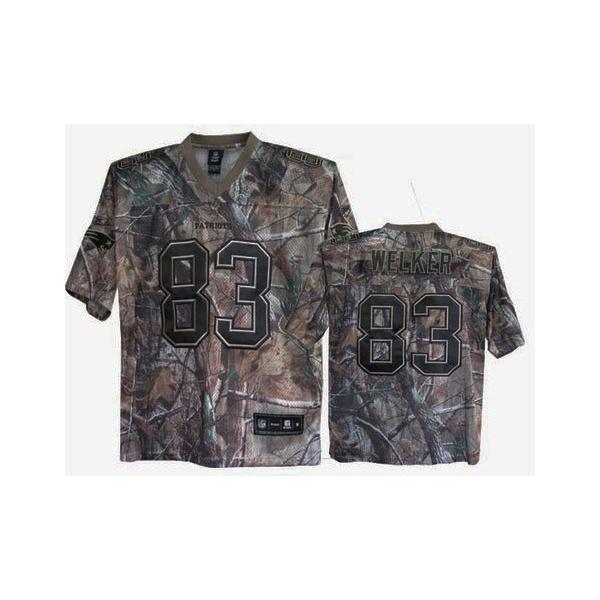 Wes Welker New England Football Jersey - New England #83 Football Jersey(Camo)