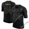 Black Johnny Sample Steelers #24 Stitched Salute to Service Football Jersey Mens Womens Youth