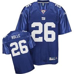 Antrel Rolle NY-G Football Jersey - NY-G #26 Football Jersey(Blue)