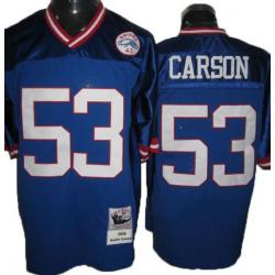 Harry Carson NY-G Football Jersey - NY-G #53 Football Jersey(Blue Throwback)