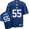 Dallas Clark NY-G Football Jersey - NY-G #55 Football Jersey(Blue)