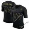 Black Lou Cordileone Steelers #74 Stitched Salute to Service Football Jersey Mens Womens Youth