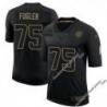 Black Dick Fugler Steelers #75 Stitched Salute to Service Football Jersey Mens Womens Youth