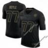 Black Jim Boyle Steelers #77 Stitched Salute to Service Football Jersey Mens Womens Youth