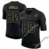 Black Jahine Arnold Steelers #80 Stitched Salute to Service Football Jersey Mens Womens Youth