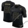 Black Jeff Graham Steelers #81 Stitched Salute to Service Football Jersey Mens Womens Youth