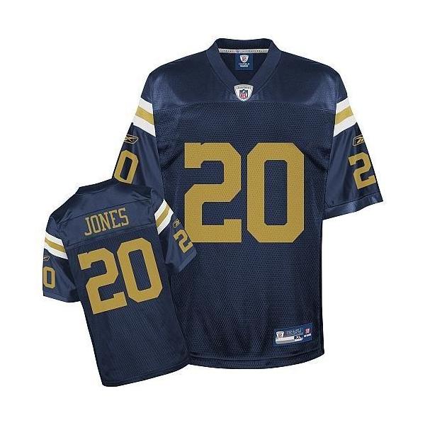 Thomas Jones NY-J Football Jersey - NY-J #20 Football Jersey(Blue)