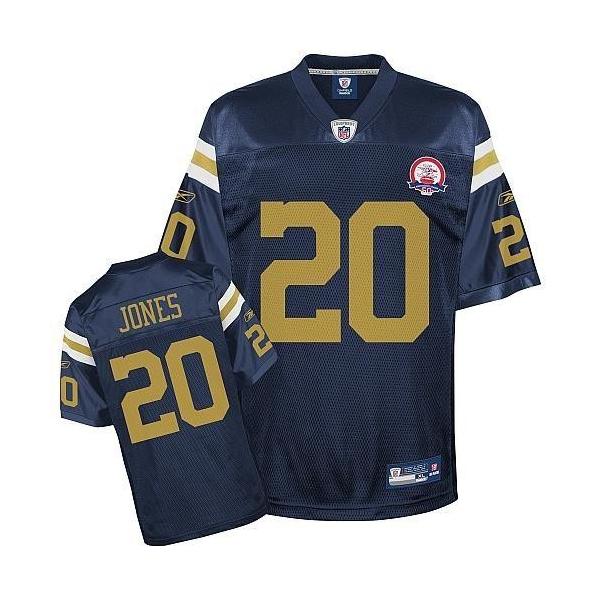 Thomas Jones NY-J Football Jersey - NY-J #20 Football Jersey(Blue 50th)