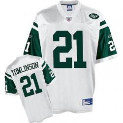 LaDainian Tomlinson NY-J Football Jersey - NY-J #21 Football Jersey(White)